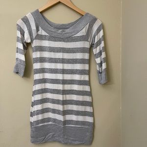 Striped Sweater Dress